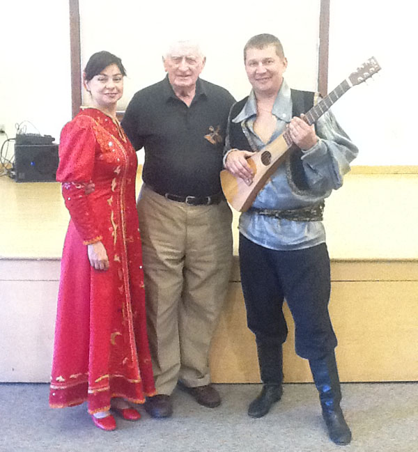 Mikhail Smirnov, Elina Karokhina, Leonard Davis, Ridgewood Public Library, May 20, 2012