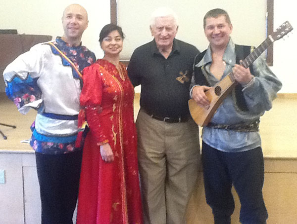 Mikhail Smirnov, Elina Karokhina, Boulat Moukhametov, Leonard Davis, Barynya, Ridgewood Public Library, May 20, 2012